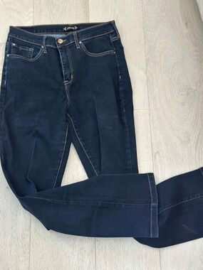 Nanette Lepore Belle High Rise Bootcut Jeans Women's Size 10 Dark Indigo Denim